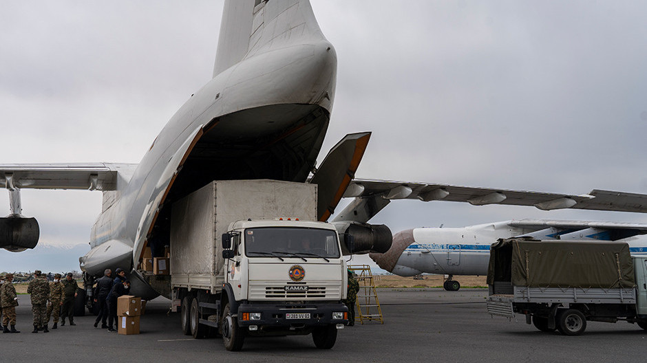 Converse Bank: The second plane brings medical supplies and equipment to  Armenia 