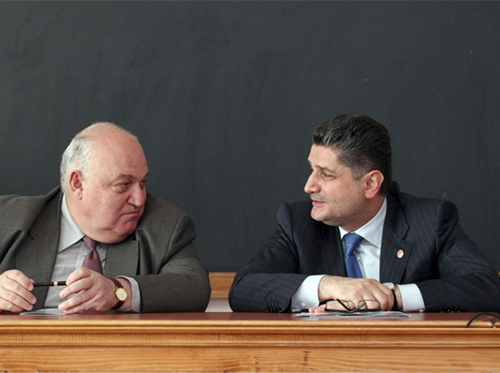Արամ Սիմոնյանն ու Տիգրան Սարգսյանը Լուսանկարը՝ ՀՀ վարչապետի մամլո գրասենյակ