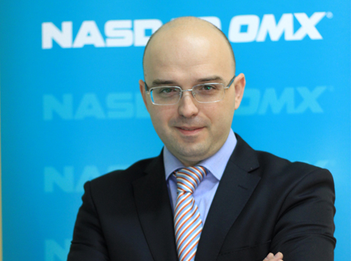 NASDAQ OMX Հայաստան-ի նորանշանակ գլխավոր տնօրեն Կոնստանտին Սարոյանը 