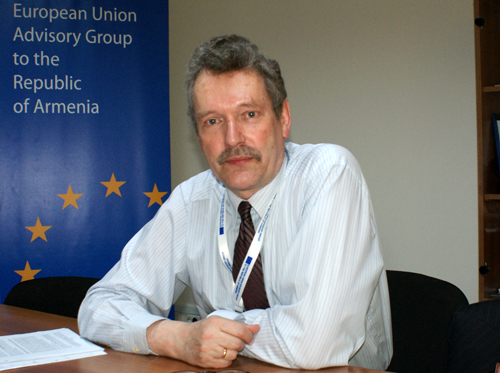 Հայաստանում ԵՄ խորհրդատվական խմբի առեւտրի գծով քաղաքականության խորհրդատու Վիլեմ վան դեր Գիսթը  