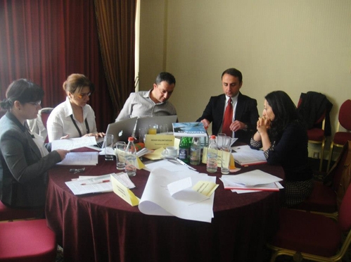 Կառավարաման խորհրդատուների CMCE հավաստագրաման  2-րդ թրեյնինգը Երեւանում, 2013թ., ապրիլ Լուսանկարը՝ IMC Armenia