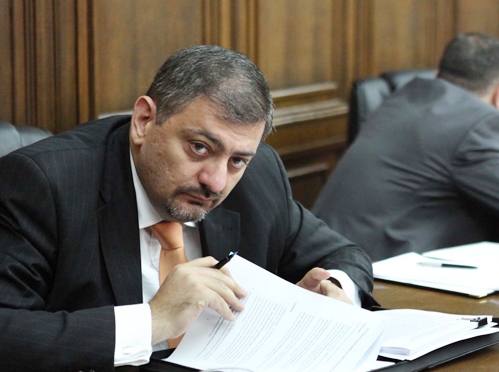 Новоназначенный министр-руководитель аппарата правительства Армении Ваче Габриелян Фото: Photolure