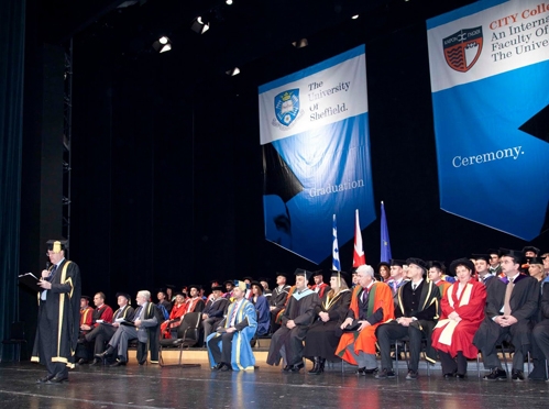 CITY College graduation ceremony. Image by: CITY College:
