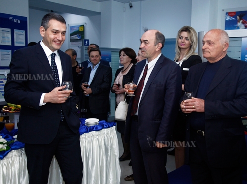 На открытии обновленного филиала Банка ВТБ(Армения) в городе Степанаван Фото: Медиамакс