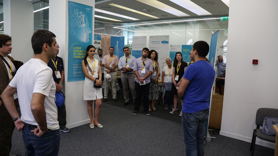 Visit to AGBU office in Yerevan Image by: EY