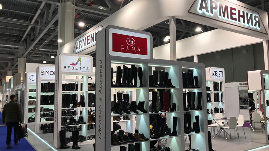 Armenian shoes presented at Mosshoes exhibition  