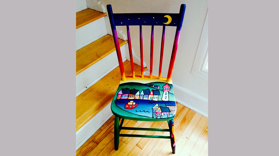 «4 գույն»-ի ռեստավրացրած աթոռը Լուսանկարը՝ Անձնական արխիվից