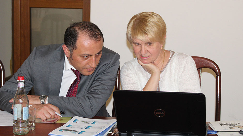 Sevak Hovhannisyan and Gunta Smane  