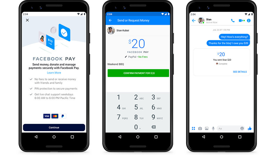 Представлена новая платежная система Facebook Pay