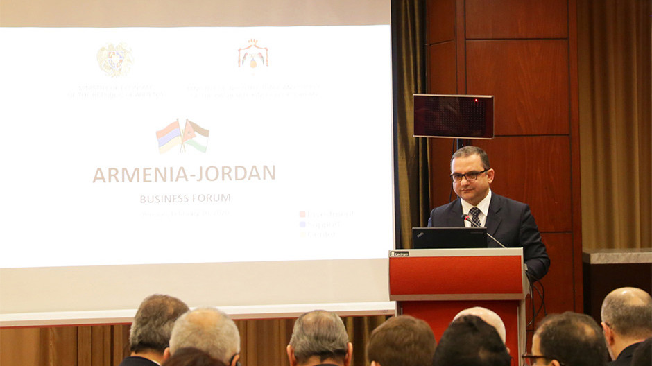Երեւանում կայացել է Հայաստան-Հորդանան գործարար համաժողովը 