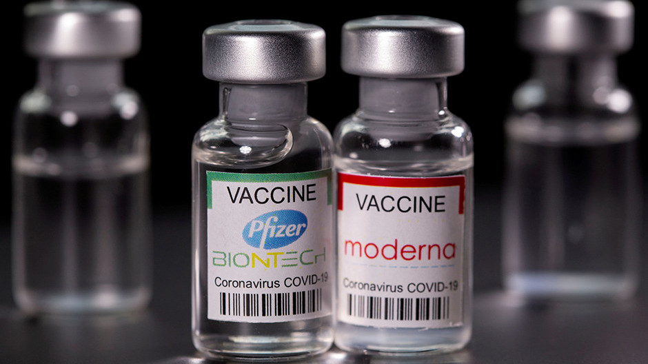 В 2022 году на Pfizer/BioNTech и Moderna придется наибольший объем продаж вакцин