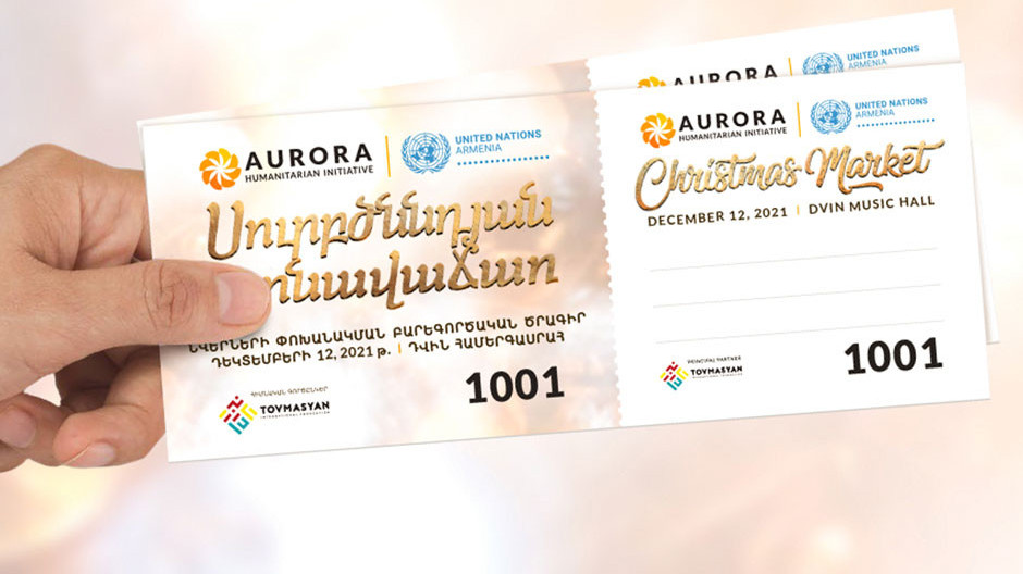 Aurora and UN Armenia’s Christmas Market to Include a Gift-Sharing Program