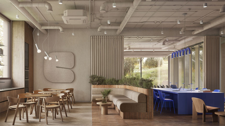 Villa 3 Community Hub Image by: Green Rock