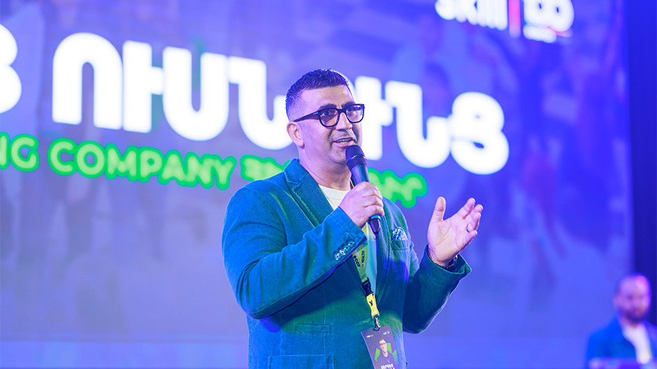 Սերգեյ Ուսնունցը  Լուսանկարը՝ Career City Fest